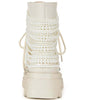 TWINKLEY-BONE PEARL COMBAT BOOTIE