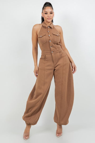Downtown Girl Balloon Jumpsuit