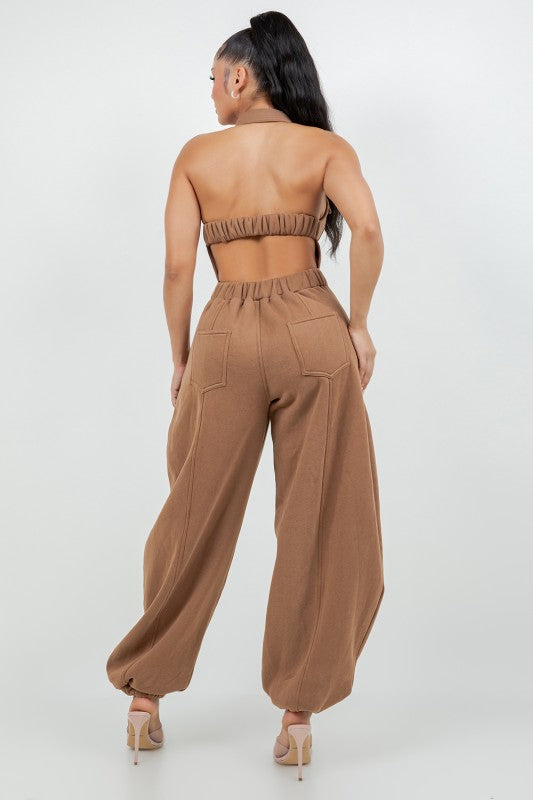 Downtown Girl Balloon Jumpsuit