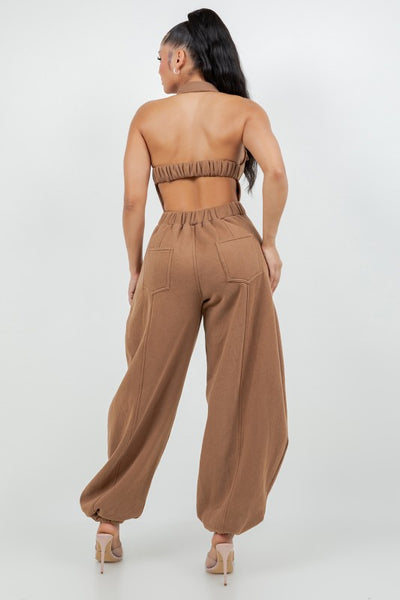 Downtown Girl Balloon Jumpsuit