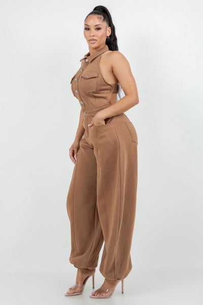 Downtown Girl Balloon Jumpsuit