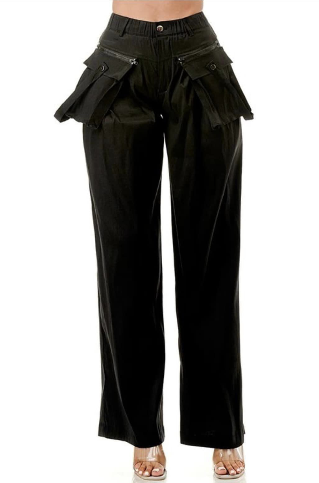 The Flare Pocket Cargo Pants - On the Runway Fashion