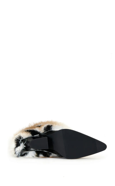 JONETTE-BLACKMULTI FAUX FUR BOOTIE