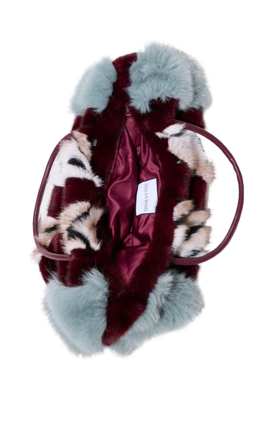 ROXANA-MULTI FAUX FUR HANDBAG