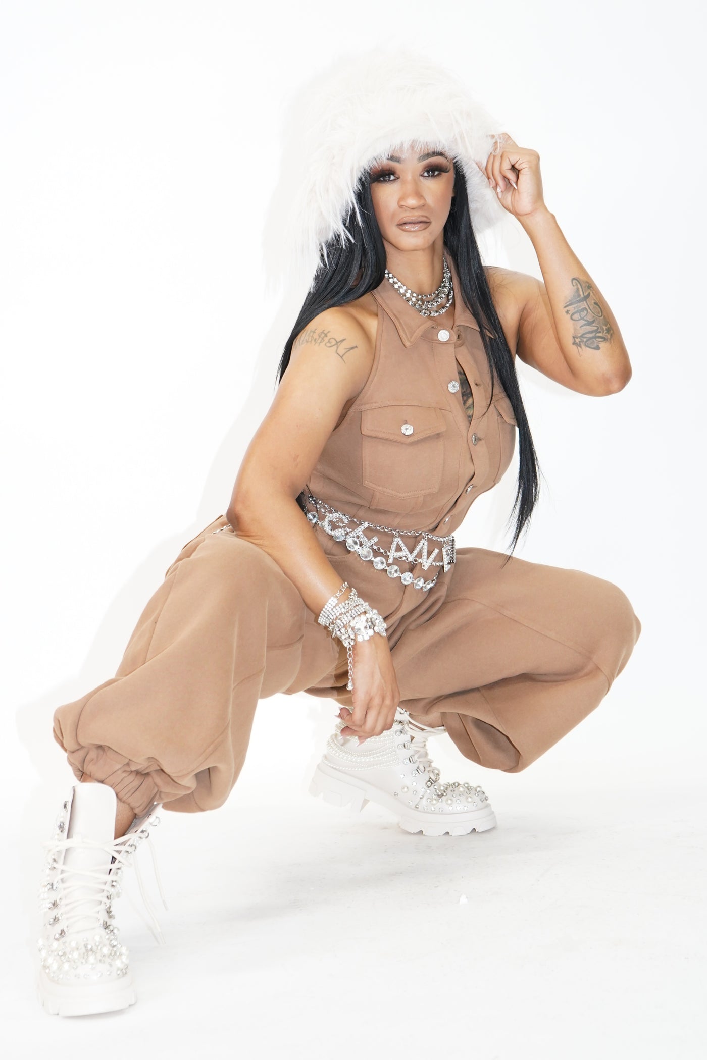 Downtown Girl Balloon Jumpsuit