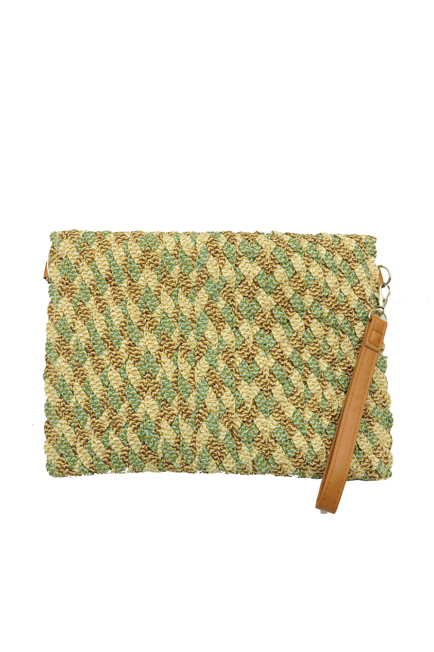 Straw mini clutch - On the Runway Fashion