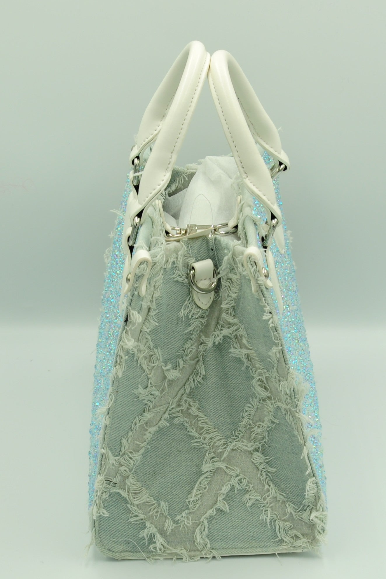 Chic Denim Tote: Timeless Style for Everyday Essentials - On the Runway Fashion