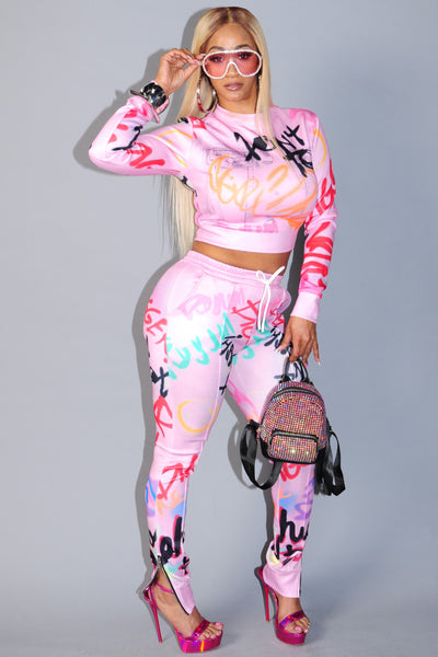 Grafitti Jogger Set