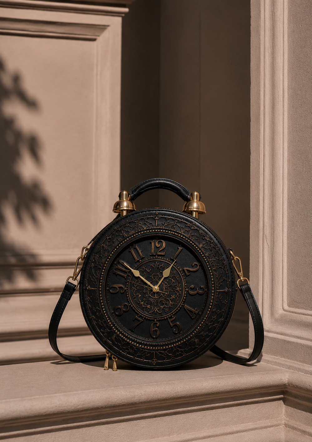 Timeless Luxe Clock Bag – On the Runway Fashion