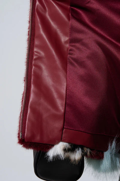 HAVE IT ALL PANELED FUR COAT - On the Runway Fashion