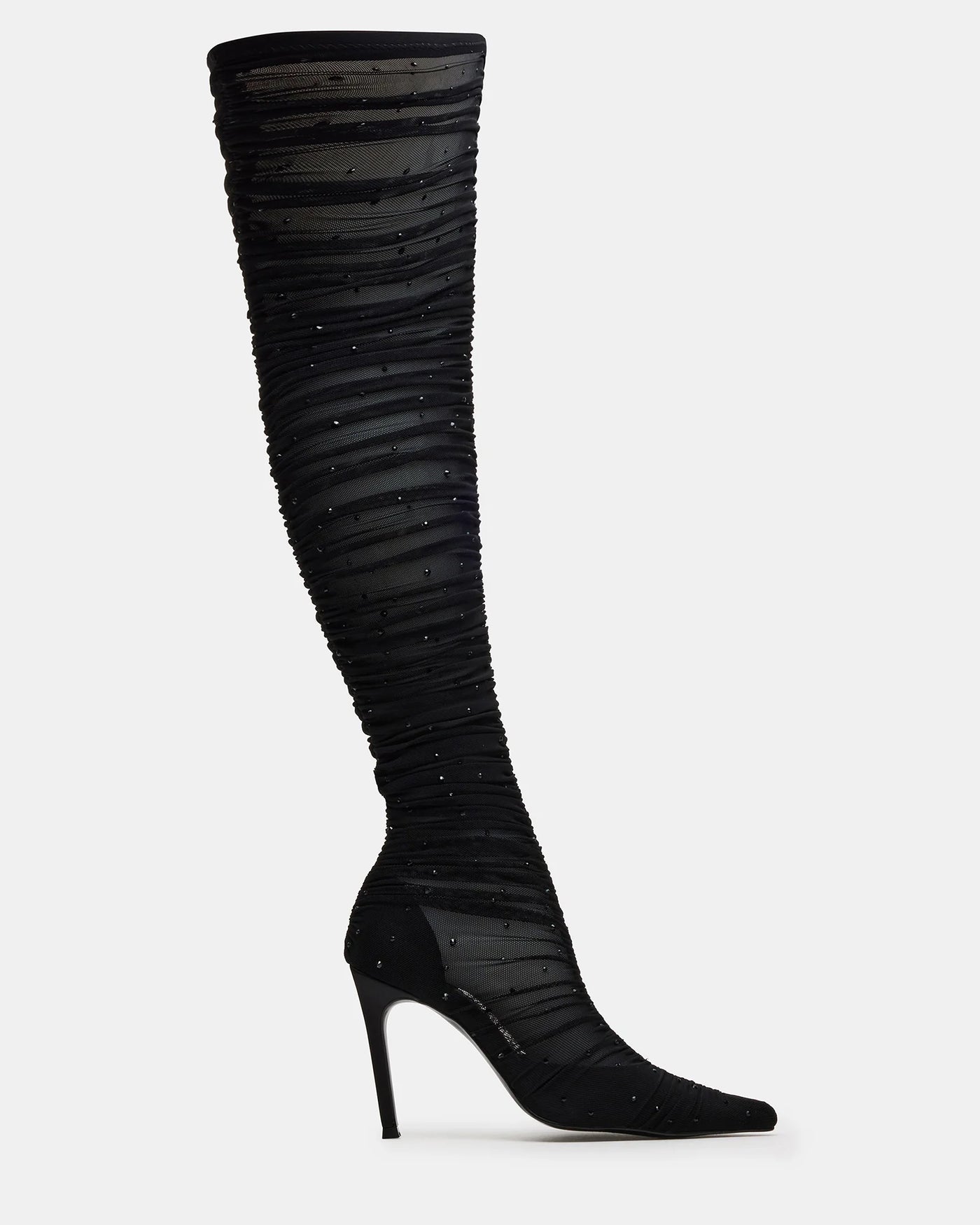 RASHIDA BLACK MESH boot