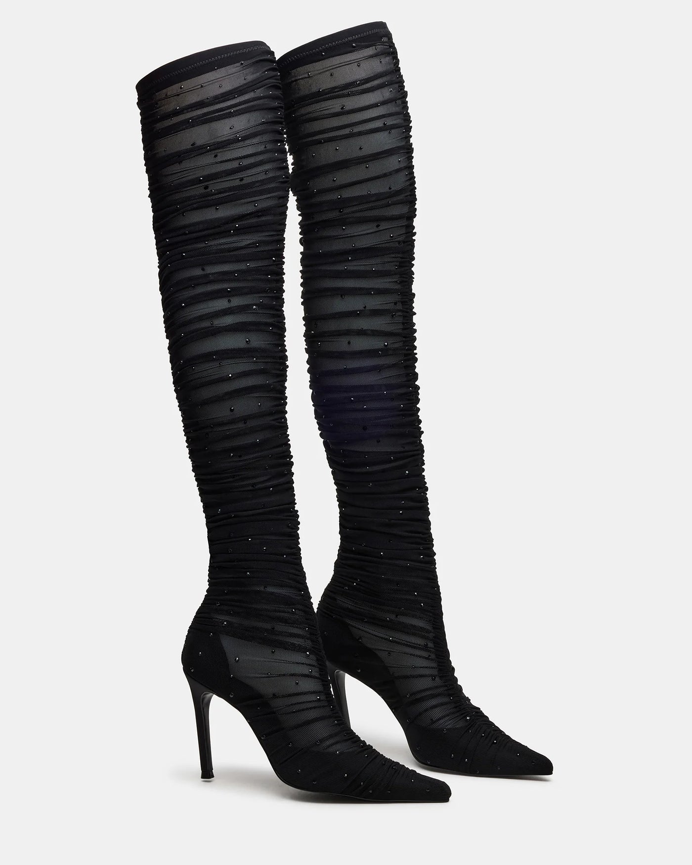 RASHIDA BLACK MESH boot