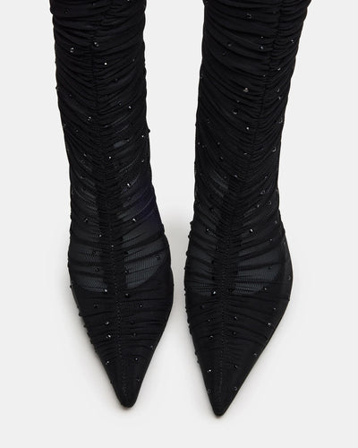 RASHIDA BLACK MESH boot