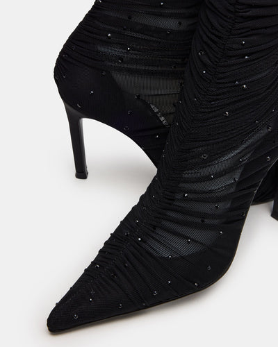 RASHIDA BLACK MESH boot