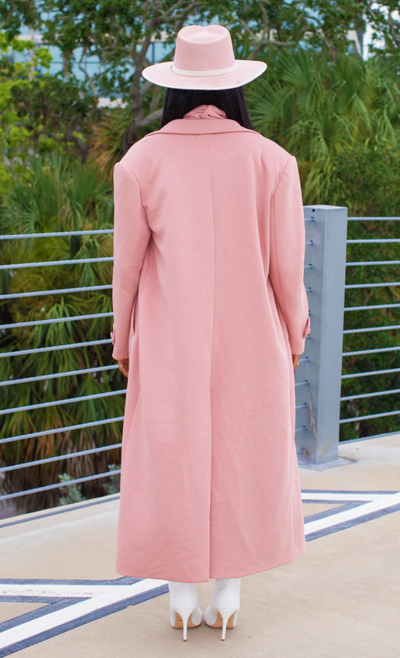 Blush Power Dress Coat Set