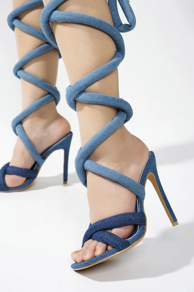 ASTRID - DENIM - HEELS