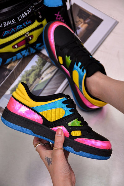 Multicolored sneakers (Pre order) - On the Runway Fashion