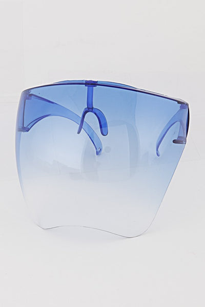 Gradient Face Shield Sunglasses - On the Runway Fashion