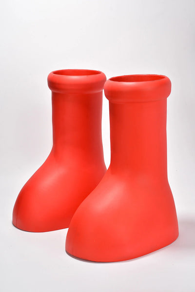 Toy big red boots PRE-ORDER - On the Runway Fashion
